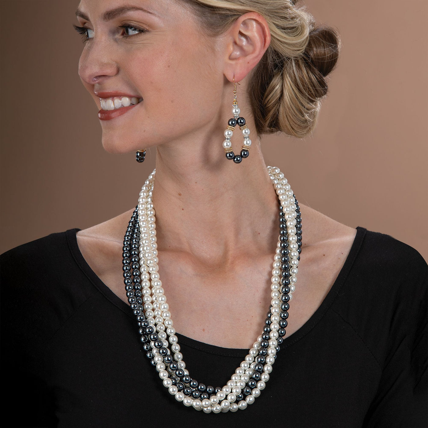 Elegance Is Everything Murano Glass Pearl Earrings
