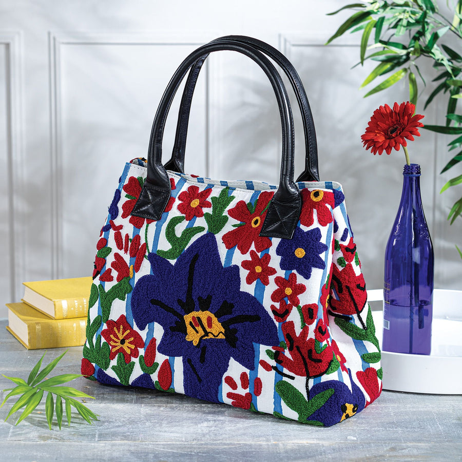 Giusti Gard Embroidery Handbag