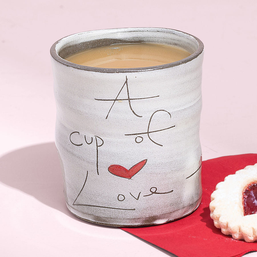 Handwritten A Cup of Love Mug